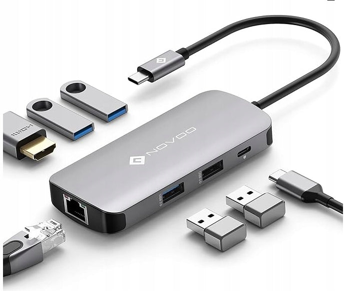 USB C Hub 7-in-1 Adapter with HDMI