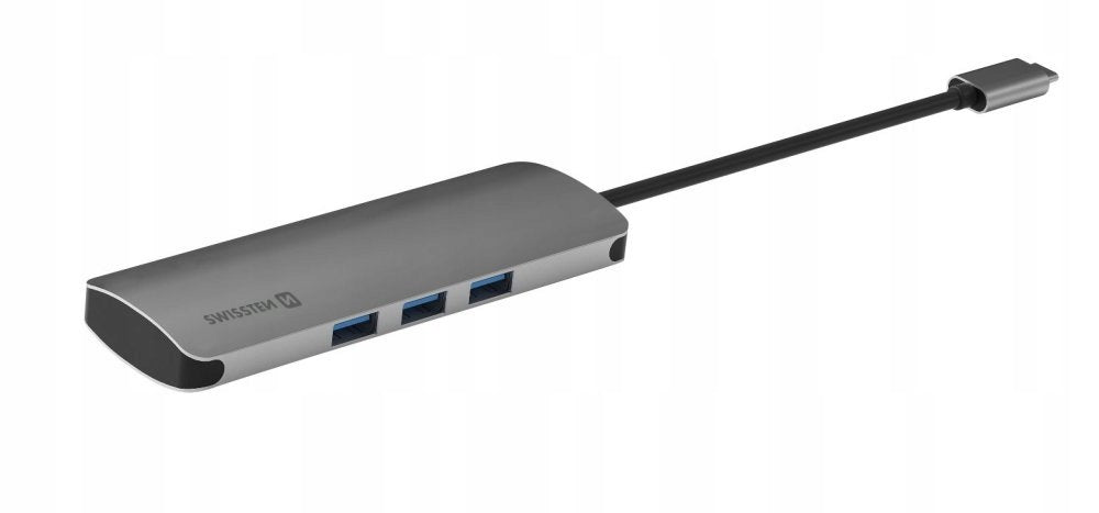 USB-C Hub SWISSTEN 3x USB 3.0 + SD + microSD 5Gb/s Manufacturer SWISSTEN