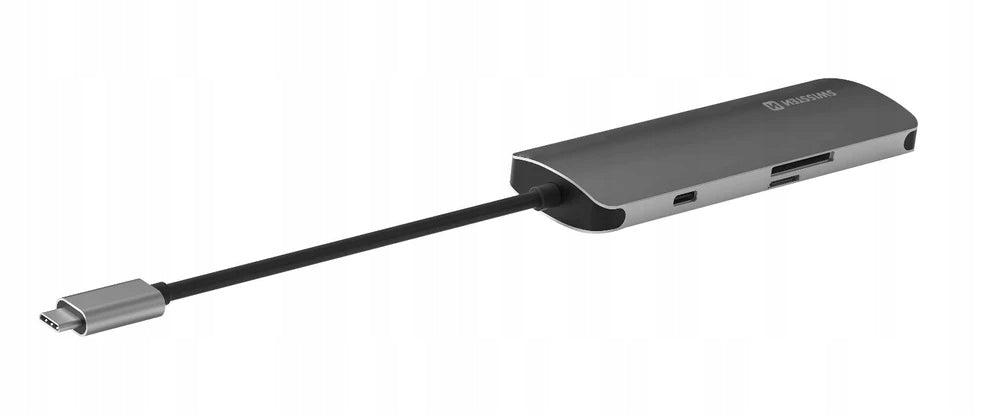 USB-C Hub SWISSTEN 3x USB 3.0 + SD + microSD 5Gb/s Manufacturer code 535443641