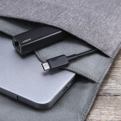 USB-C LAN ETHERNET RJ45 GIGABIT ADAPTER 1000 Mbps Manufacturer Aukey