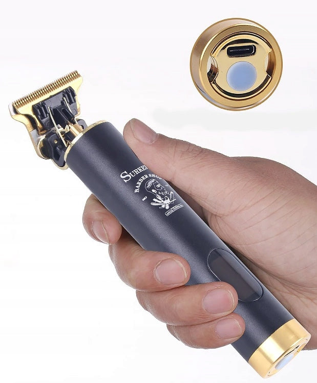 USB-C LED Beard and Hair Trimmer, Metal
