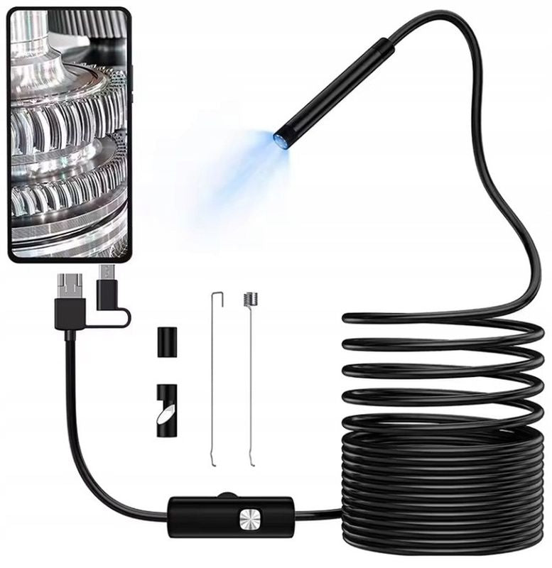 USB-C LED ENDOSCOPE INSPECTION CAMERA for Android Smartphone Computer