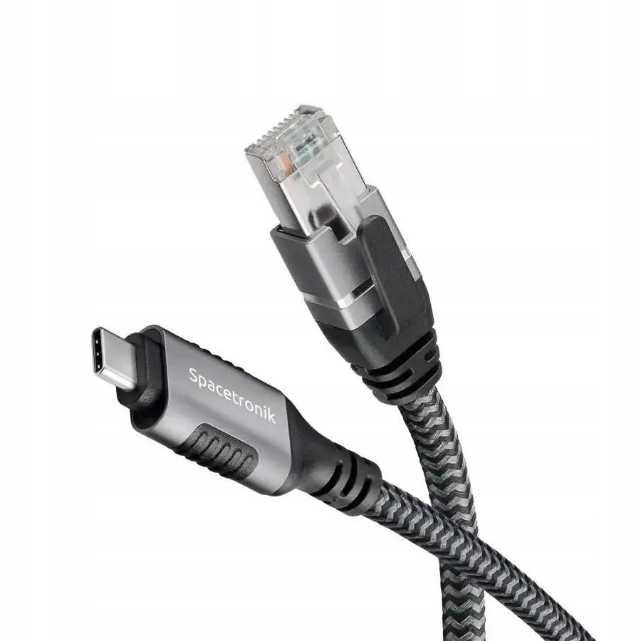 USB-C NETWORK ADAPTER EXTERNAL NETWORK CARD CABLE RJ45 CABLE 1.5M Manufacturer Spacetronik