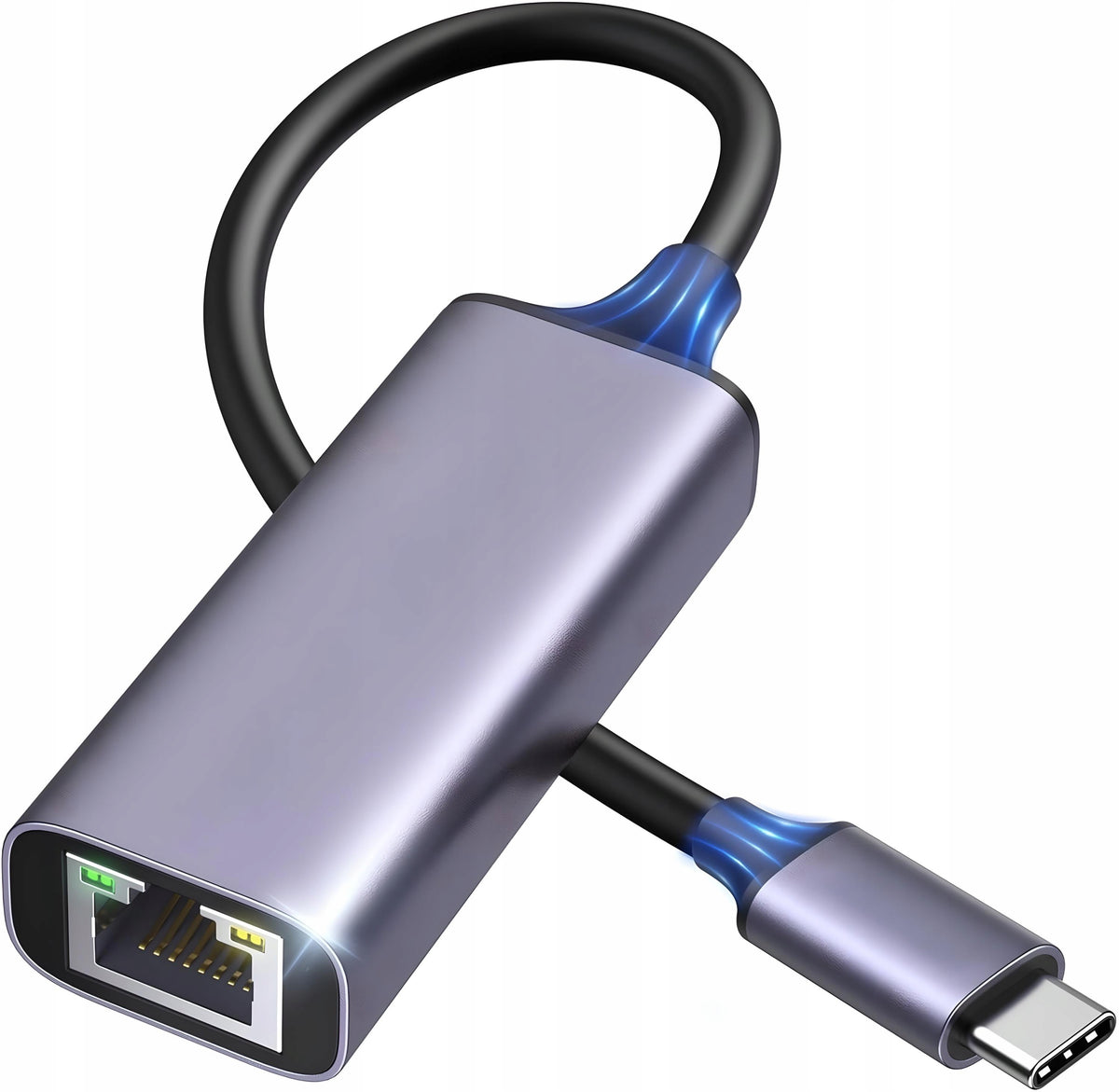 USB-C NETWORK ADAPTER LAN ADAPTER RJ45 1000MBPS Ethernet Gigabit
