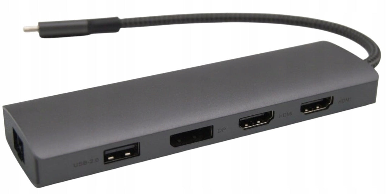 USB-C PD HIRO Docking Station Screen Extension for 2 HDMI 4K Monitors Manufacturer no brand