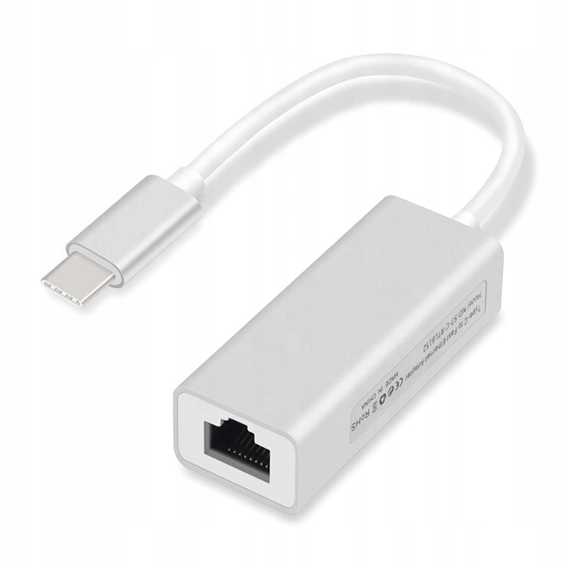 USB-C RJ45 LAN ETHERNET NETWORK CARD CONVERTER 10/100Mbps
