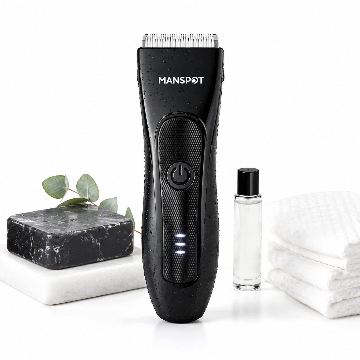 USB-C Rechargeable Male Trimmer with Set of 4 Adjustment Combs