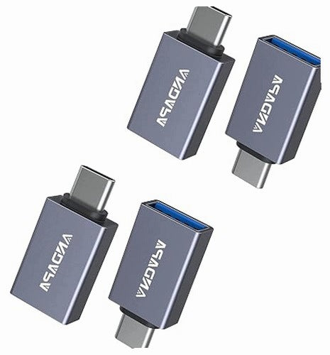 USB C TO 3.0 ALUMINUM ADAPTER 4PCS FAST CHARGING FOR HOME