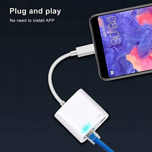 USB-C TO ETHERNET ADAPTER RJ45 GIGABIT 100M WITH PD CHARGING Manufacturer US