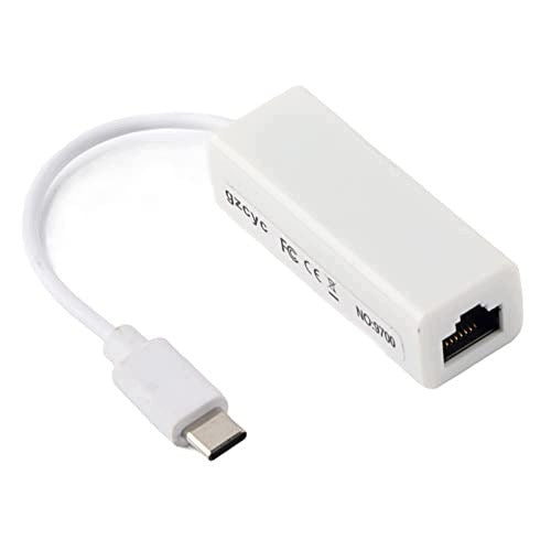 USB C TO RJ45 ETHERNET LAN ADAPTER 100MBPS FOR LAPTOP FOR HOME gift Manufacturer no brand