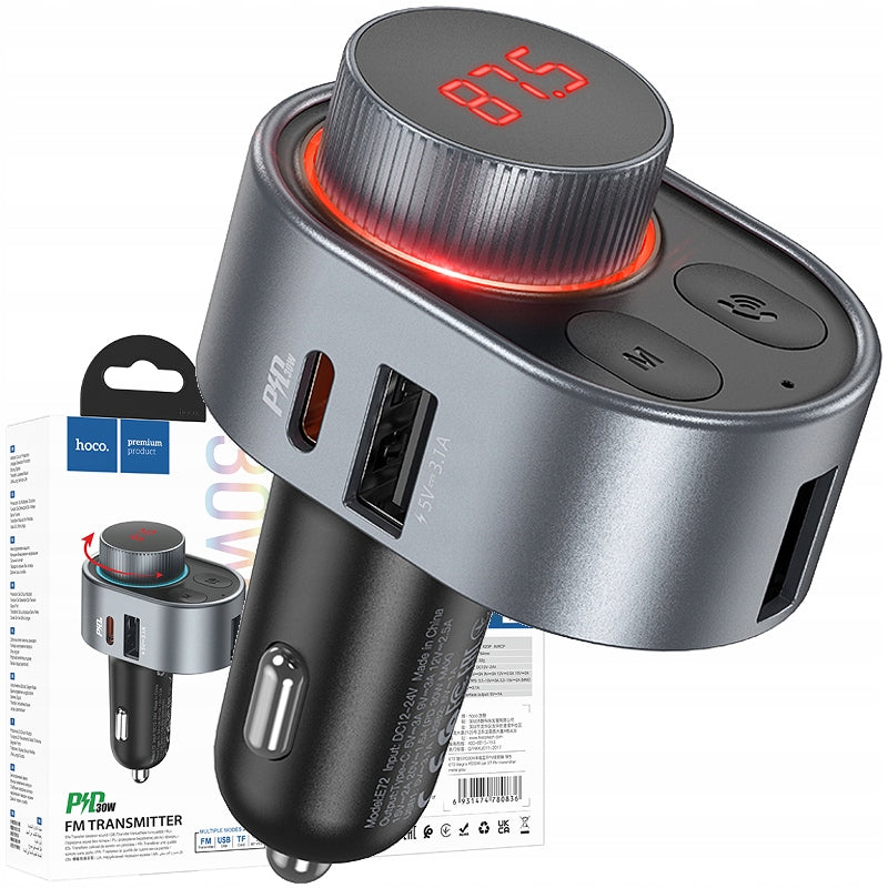 USB-C Type-C Type-C Transmitter with PD30W QC3.0 LED Fast Charging