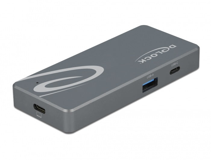 USB C card reader fast SD cards + USB hub USB A USB C ports Delock 91754 Manufacturer code 91754