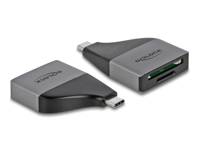 USB C card reader for SD / MMC and Micro SD cards – compact Delock 64117