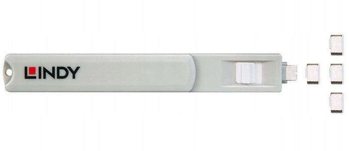 USB C port lock Blocker 4sz key 40427 Lindy