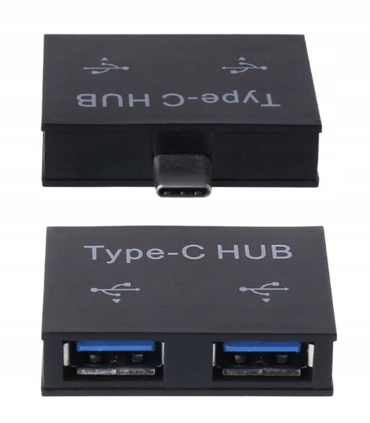 USB-C to 2x USB 2.0 HUB Splitter