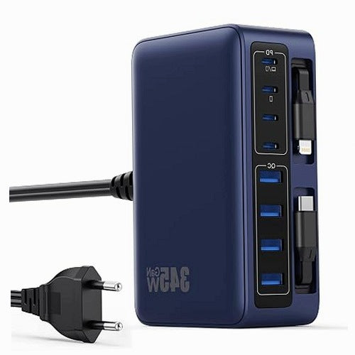 USB CHARGER C 345W STATION 10IN1 ALUMINUM FOR MACBOOK LAPTOP metal