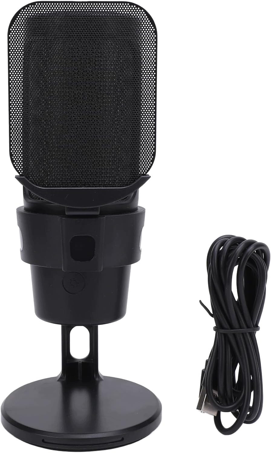 USB CONDENSER RGB MICROPHONE FOR PODCAST STREAMING GAMES PC