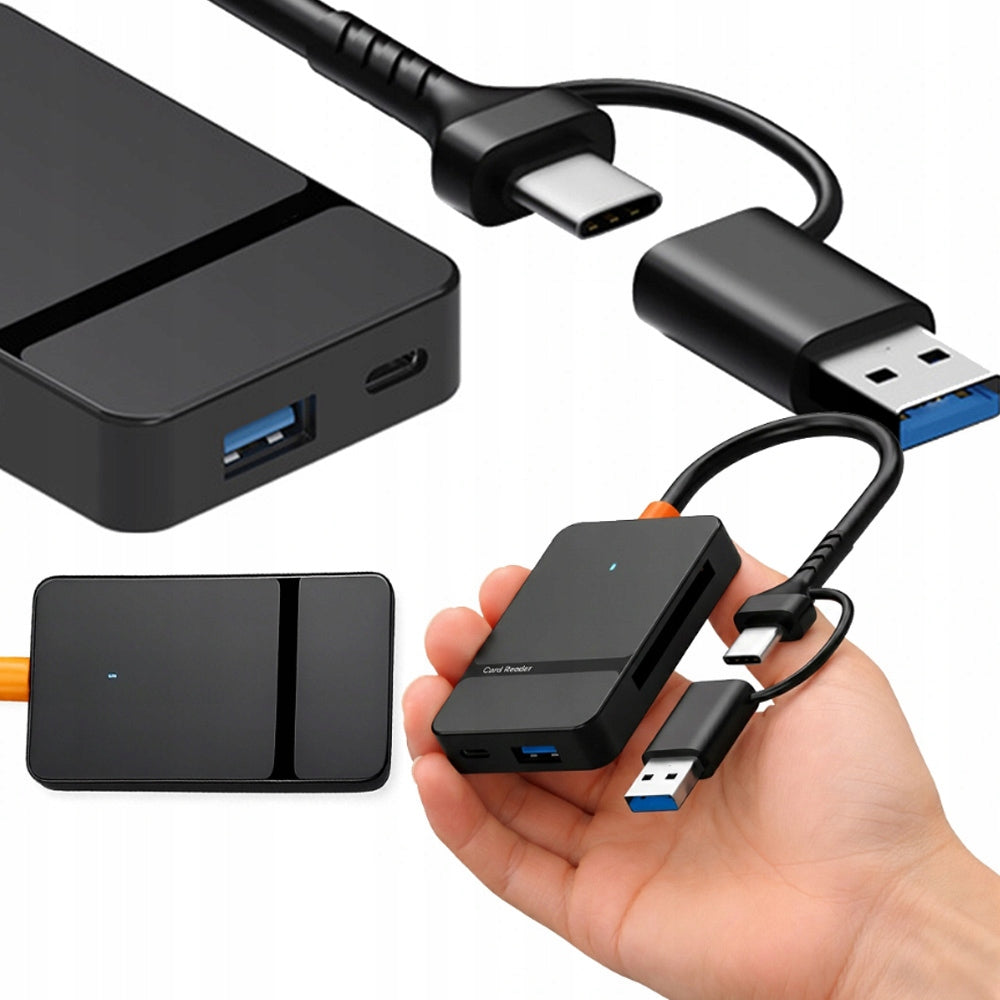 USB Card Reader USB 3.0 Adapter USB-C Micro SD Microsd TF 5Gb/s to 2TB