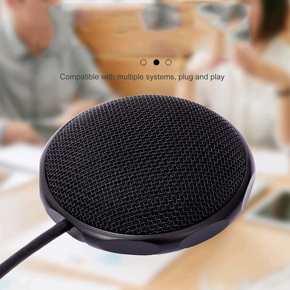 USB Conference Microphone High Performance Easy to Use Sturdy Wear