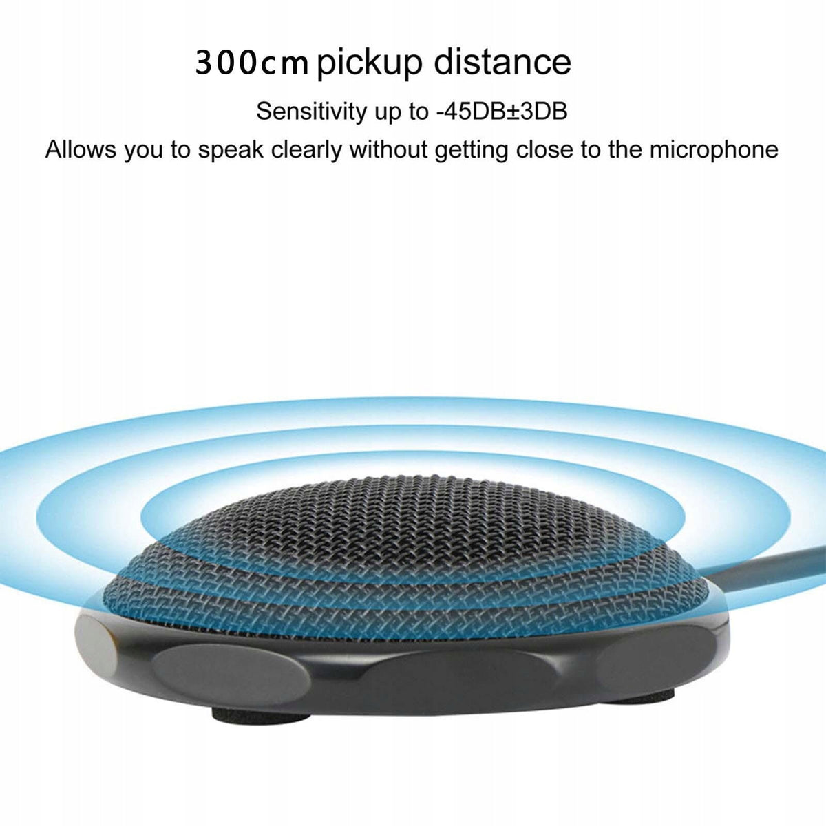 USB Conference Microphone High Performance Sturdy Voice Pickup USB