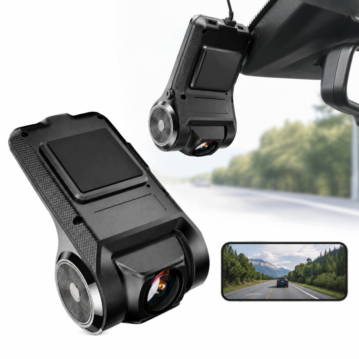 USB DRIVING RECORDER FOR ANDROID ADAS 1920 x 1080 HD CAR CAMERA