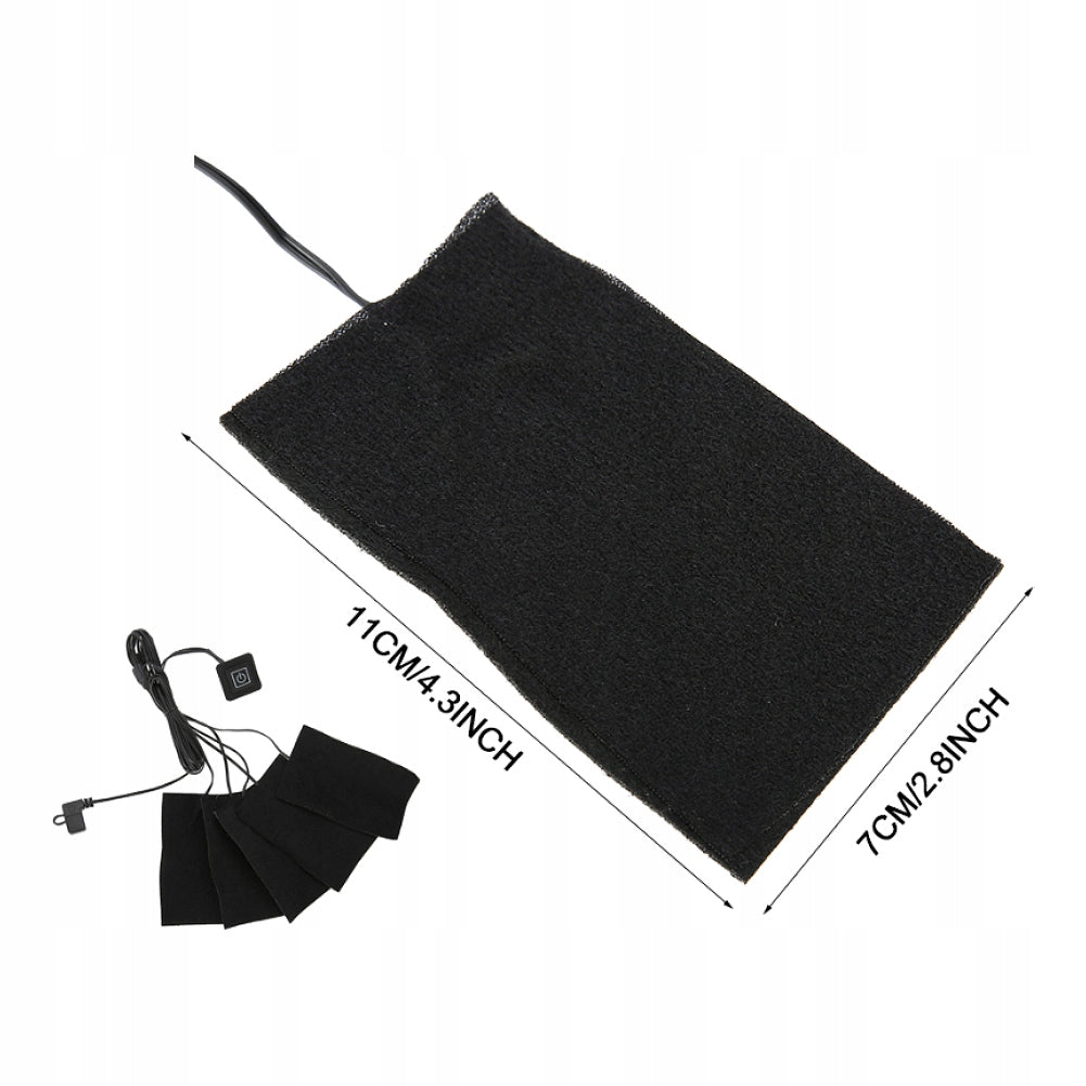 USB ELECTRIC VEST HEATING PAD 5in1 Manufacturer of a medical device brak