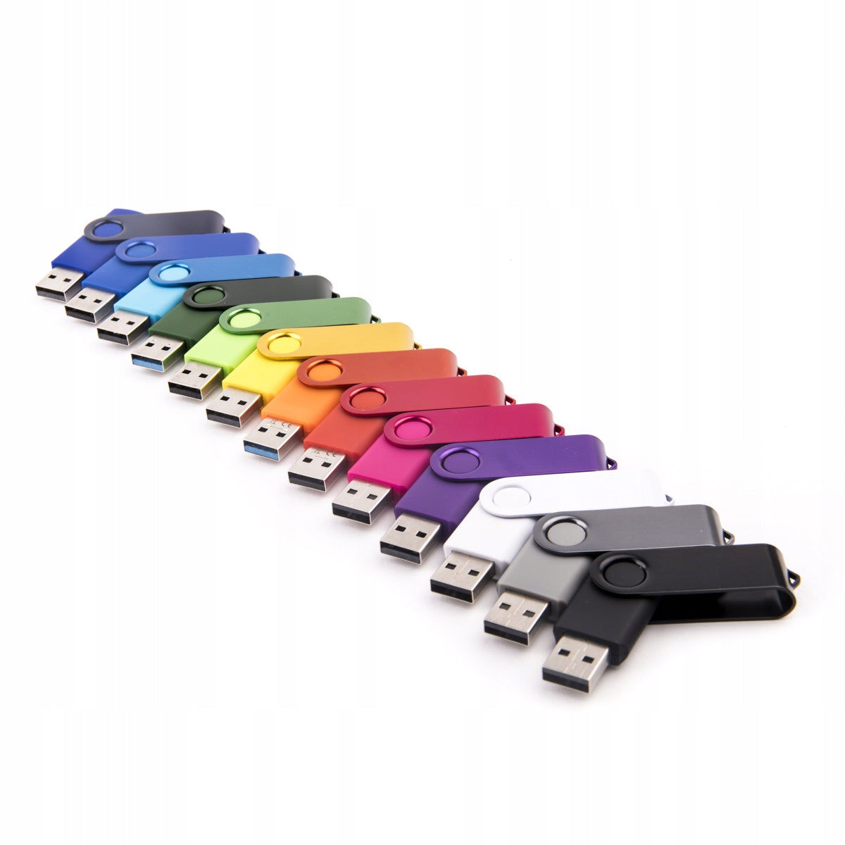 USB FLASH DRIVE 128 GB USB 2.0 200 ColorS SET OF 10 PCS.