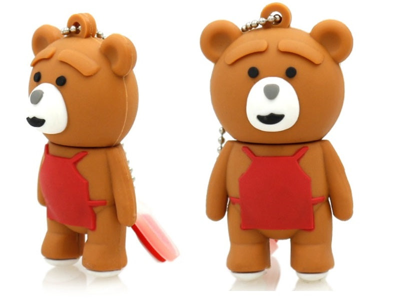 USB FLASH DRIVE 16 GB BROWN BEAR TED