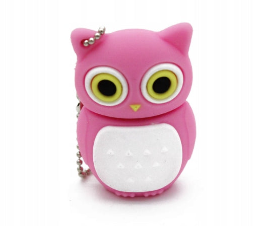 USB FLASH DRIVE 16 GB FOR CHILDREN PINK OWL NO. 702