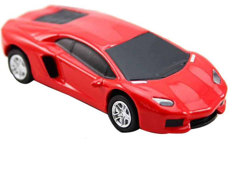 USB FLASH DRIVE 16 GB LAMBO CAR RED AUTO CA