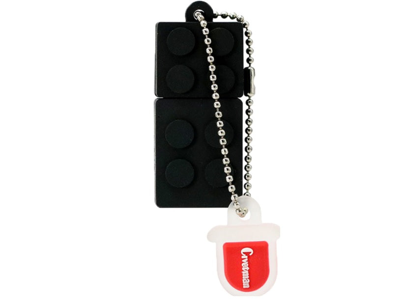 USB FLASH DRIVE 16 GB PADS LEGO BLACK Color black