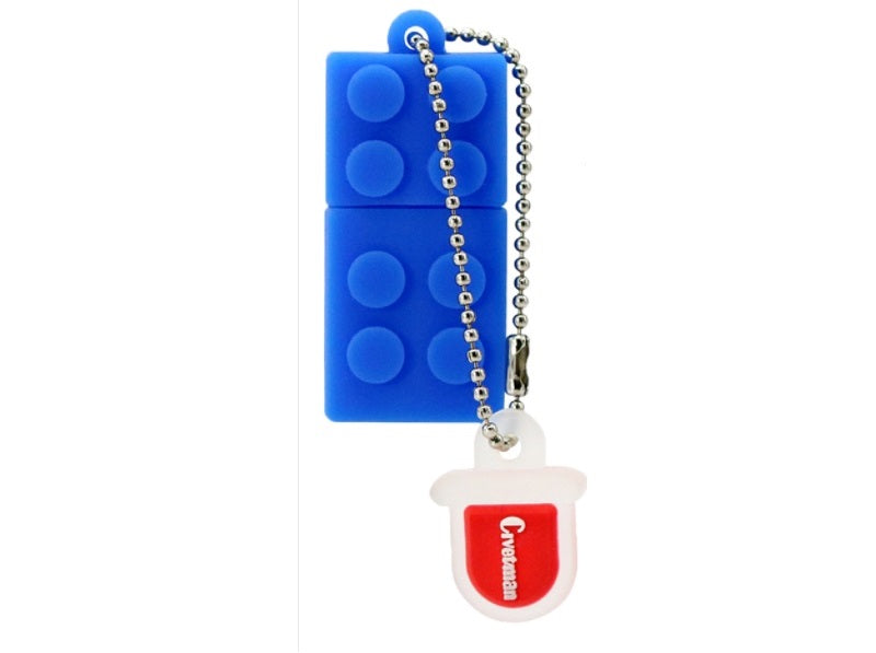 USB FLASH DRIVE 16 GB PADS LEGO BLUE WYS24HPL Color blue