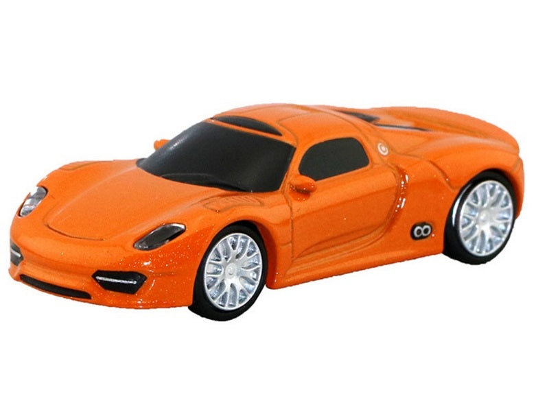 USB FLASH DRIVE 16 GB PORSCHE ORANGE CAR