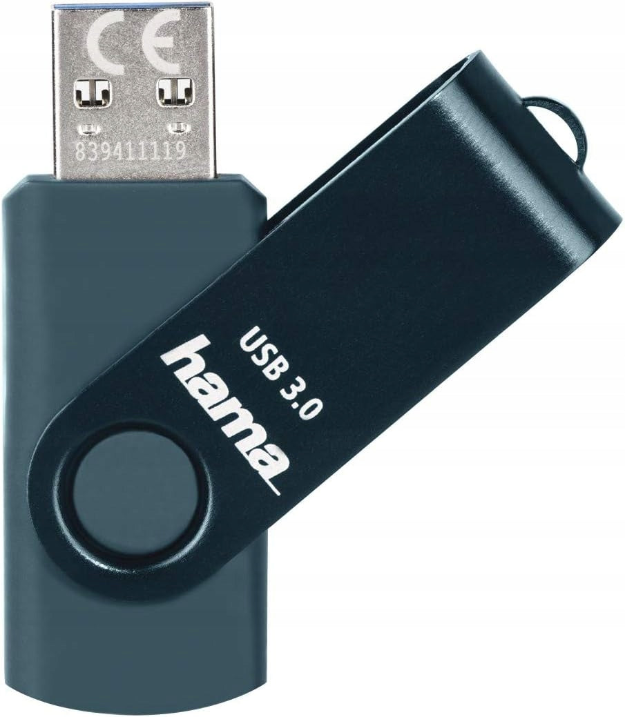 USB FLASH DRIVE 3.0 64GB FAST METAL ROTARY