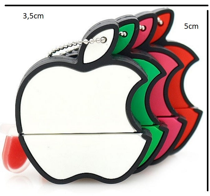 USB FLASH DRIVE 32 GB IPHONE APPLE GREEN APPLE HIT Color green