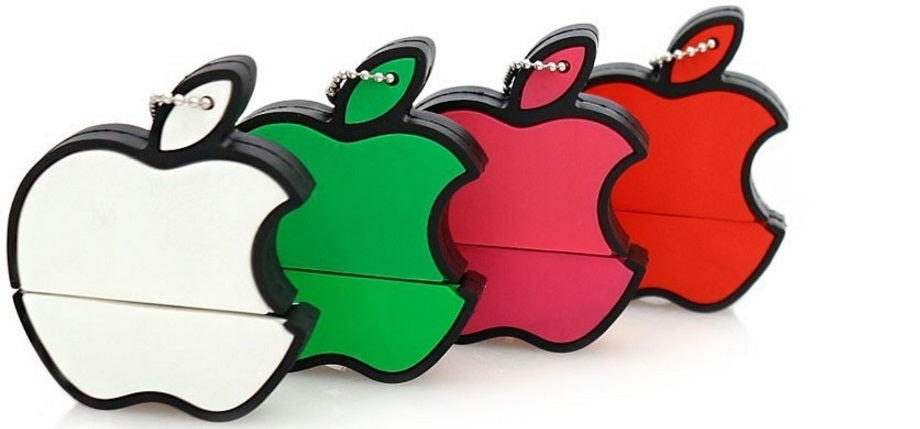 USB FLASH DRIVE 32 GB IPHONE APPLE PINK APPLE HIT Color pink