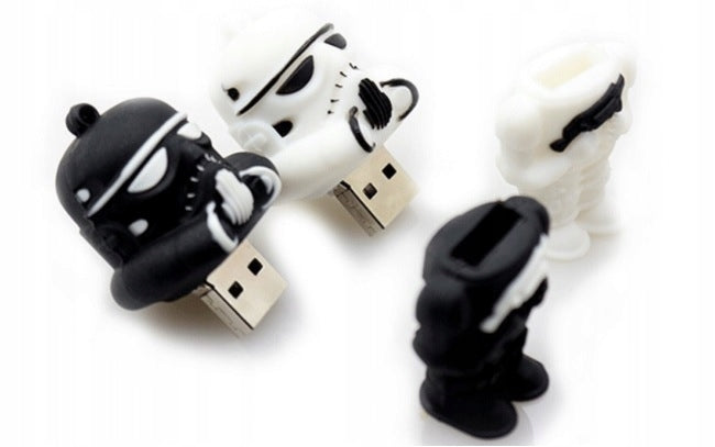 USB FLASH DRIVE 32 GB STORMTROOPER WHITE ROBOT GIFT Color multicolor