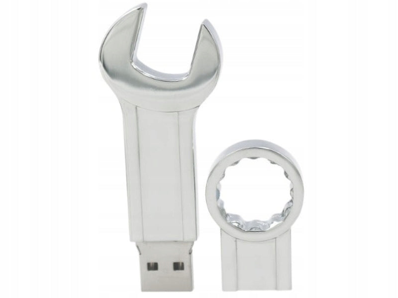 USB FLASH DRIVE 32 GB USB KEY FRENCH SILVER