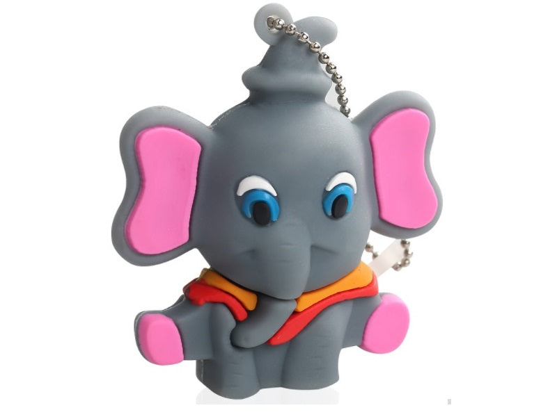 USB FLASH DRIVE 32GB ELEPHANT MAMMAL PET ANIMAL