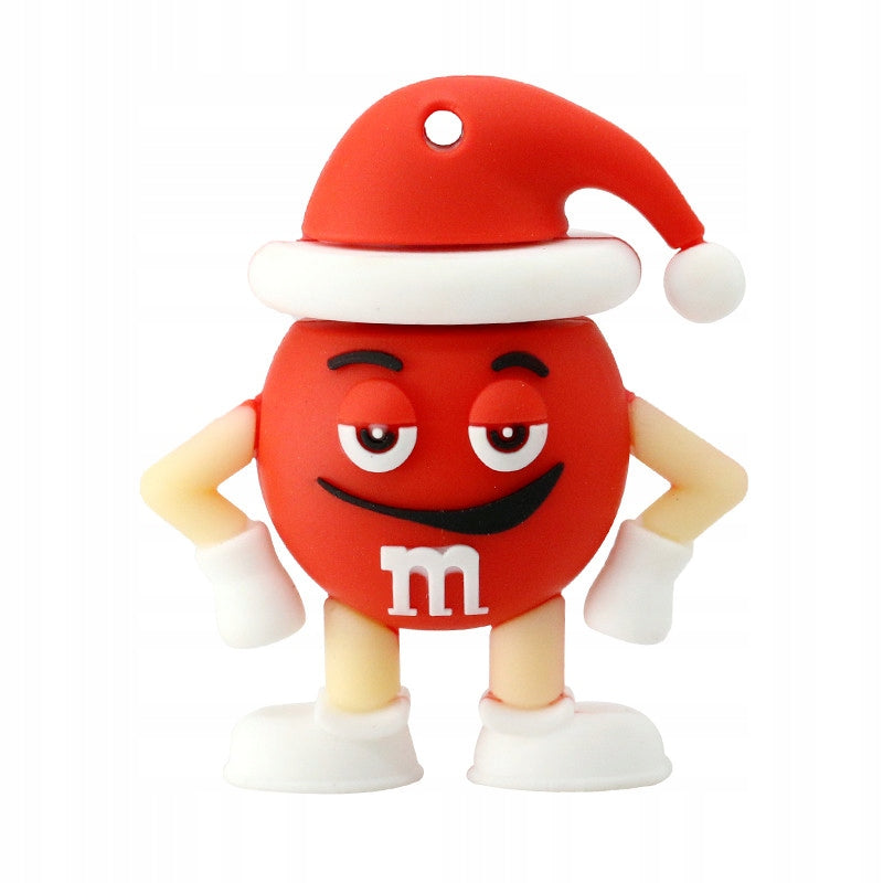 USB FLASH DRIVE 32GB M&M SANTA CLAUS STAR GIFT