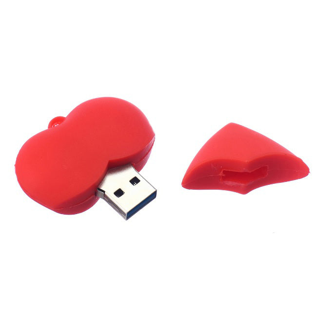 USB FLASH DRIVE 32GB RED HEART LOVE AND OVE YOU Brand Toshiba