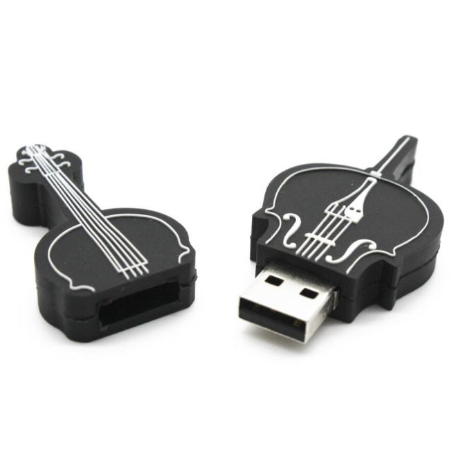 USB FLASH DRIVE 64 GB CELLO MUSICAL INSTRUMENT Color black