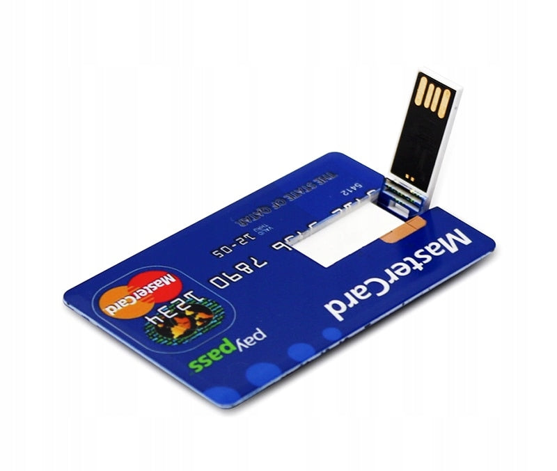 USB FLASH DRIVE 64 GB CREDIT CARD 2 PCS