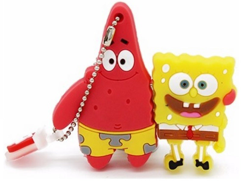 USB FLASH DRIVE 64 GB SPONGEBOB SQUARE FEET PATRYK