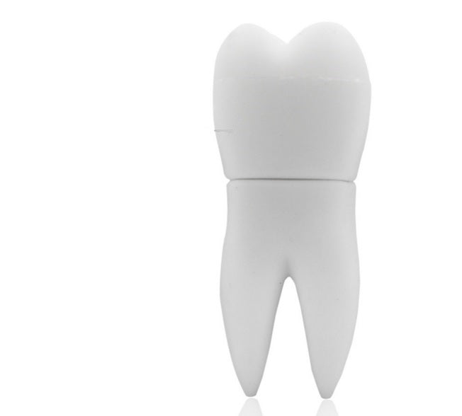 USB FLASH DRIVE 64 GB WHITE TOOTH DENTIST Brand Toshiba