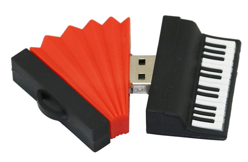 USB FLASH DRIVE 8 GB ACCORDION MUSICAL INSTRUMENT Brand no brand
