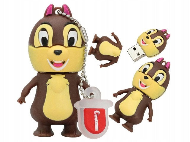 USB FLASH DRIVE FAST FLASH DRIVE ULTRA MEMORY PEN CHIP DALE 64GB