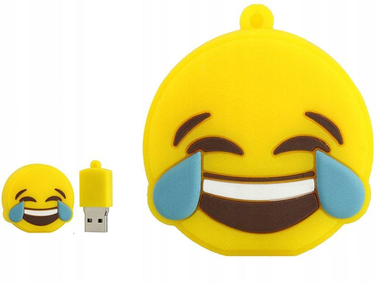 USB FLASH DRIVE FAST FLASH DRIVE ULTRA MEMORY PEN EMOTICON 16GB Packaging status original