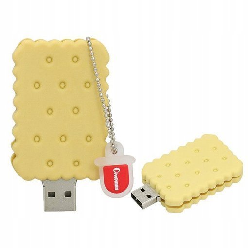 USB FLASH DRIVE FAST FLASH DRIVE ULTRA MEMORY PEN PENDANT BISCUIT 64GB