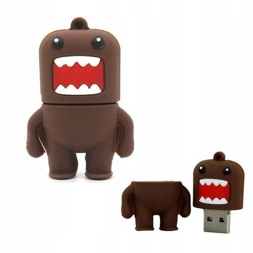 USB FLASH DRIVE FAST FLASH DRIVE ULTRA MEMORY PEN PENDANT DOMO KUN 16GB
